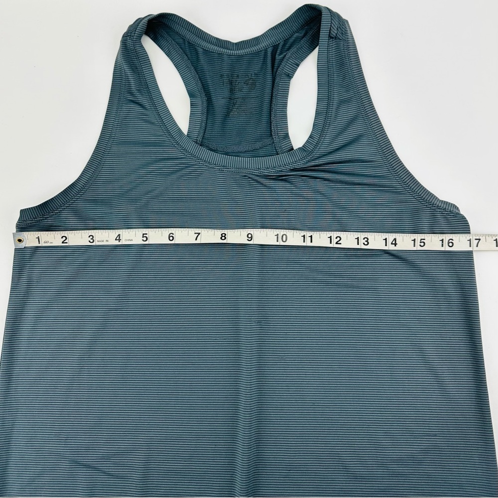 Mountain Hardwear Wicked Lite Tank Top Grey Stripe - Picture 9 of 13